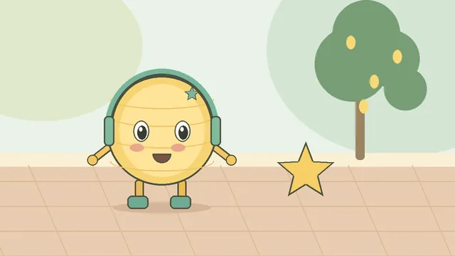 Llumi junto a una estrella de juguete