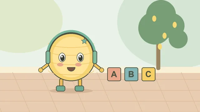 Llumi junto a tres bloques con las letras A, B y C